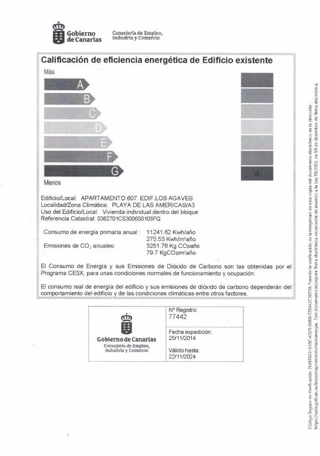 Apartamento Vacacional Playa Playa de las Américas Kültér fotó